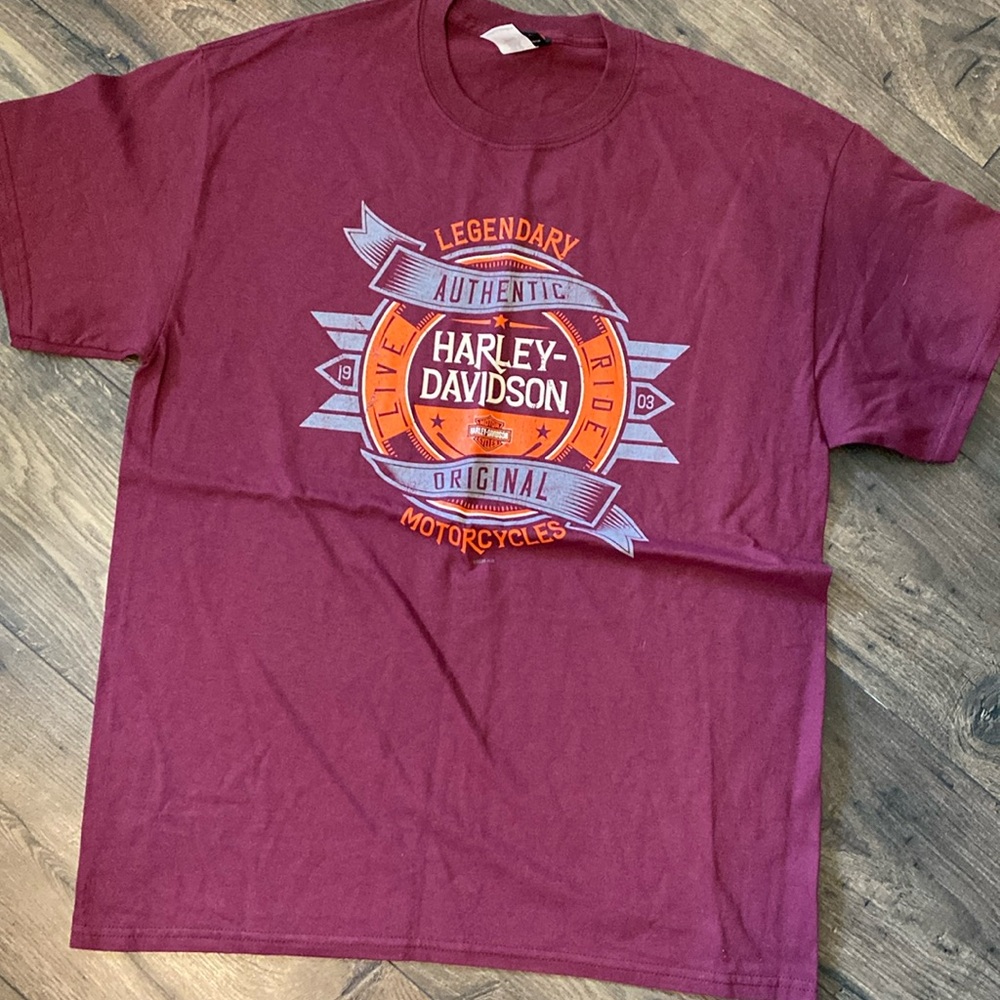 New Men’s Large Harley Davidson T Shirt